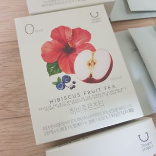 딜라이트 프로젝트 블렌딩티 우엉호박티, 히비후르츠티, 쟈스민캐모티 — 5점을 준 리뷰어가 2021년 7월 올린 사용 사진