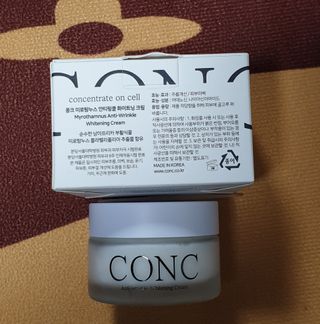 CONC 콩크 미로탐누스 안티링클 화이트닝 크림 — 5점을 준 리뷰어가 2021년 2월 올린 사용 사진