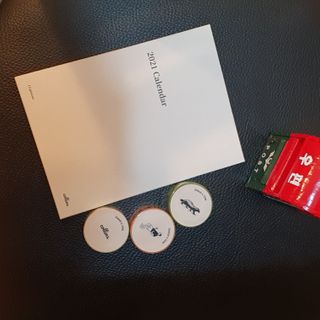 콜린스 2021 엽서 캘린더와 마스킹 테이프 3종 — 5점을 준 리뷰어가 2020년 12월 올린 사용 사진