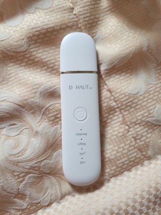 디하우트 랩 4 in 1 갈바닉 아쿠아 워터 필링기 스킨스크러버 — 5점을 준 리뷰어가 2021년 11월 올린 사용 사진
