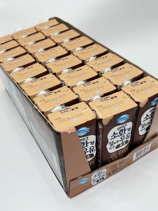 [구매평]덴마크 소화가 잘되는 우유로 만든 초코, 190ml, 24개 — 5점을 준 리뷰어가 2025년 2월 올린 사용 사진