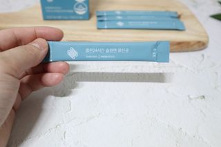 클린24시간 슬림앤유산균 1박스 (3.5g X 15포) — 5점을 준 리뷰어가 2022년 7월 올린 사용 사진