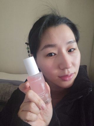 산다화 더블 이펙트 안티 링클 세럼 50ml — 5점을 준 리뷰어가 2023년 2월 올린 사용 사진