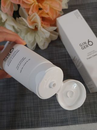 GINGER6 하이드레이팅 진저 워터 폼클렌징 — 5점을 준 리뷰어가 2021년 10월 올린 사용 사진