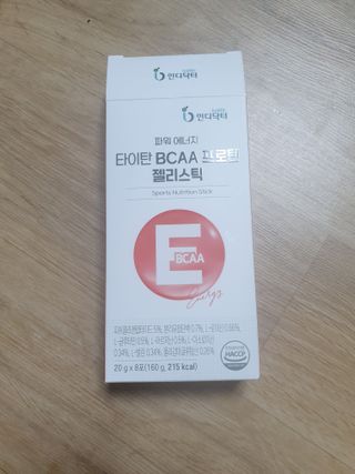 [인디닥터] 타이탄 BCAA 프로틴 젤리스틱 — 5점을 준 리뷰어가 2022년 5월 올린 사용 사진