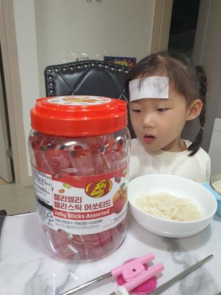 젤리벨리 젤리스틱 어쏘티드 900g — 5점을 준 리뷰어가 2022년 10월 올린 사용 사진