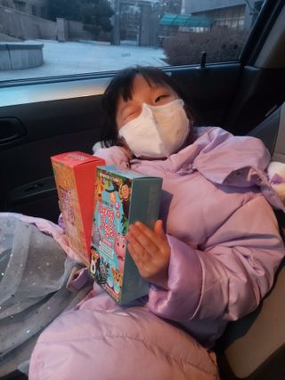 다나음 셀렌에 빠진 아연면역젤리 열대과일맛+사과맛 — 5점을 준 리뷰어가 2021년 3월 올린 사용 사진
