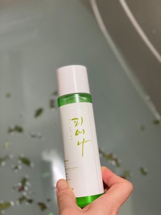 에클리스 피어나 스킨토너 — 5점을 준 리뷰어가 2022년 1월 올린 사용 사진