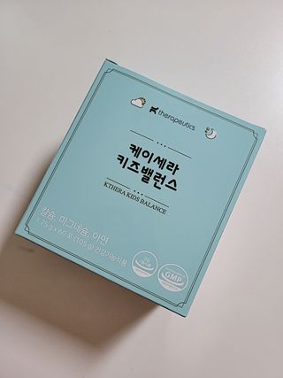 케이세라퓨틱스 케이세라 키즈밸런스 60포×1box (1개월분) — 5점을 준 리뷰어가 2022년 4월 올린 사용 사진