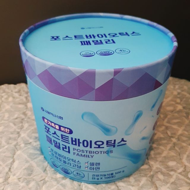 서울약사신협_포스트바이오틱스패밀리_5g x 100포 리뷰 사진
