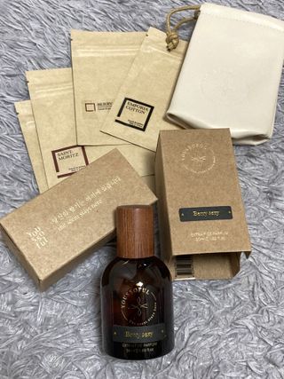 유쏘풀 익스프레 드 퍼퓸 50ml 4종  [세인트 모리츠] [베리섹시] [상탈 세콰이아] [엠포리아 코튼] 중 택 1 — 4점을 준 리뷰어가 2022년 3월 올린 사용 사진