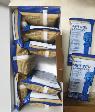 서울약사신협_내몸애장건강포스트바이오틱스_5gx100포 — 5점을 준 리뷰어가 2021년 11월 올린 사용 사진