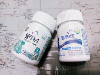 [엘레뉴&메네비트] 임신을 계획한 날부터 시작하는 부부 임신준비 멀티비타민 — 5점을 준 리뷰어가 2021년 8월 올린 사용 사진