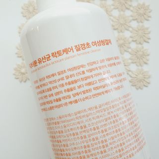 프리[닥터문] 유산균 락토케어 질경초 여성청결제 1000ml (젤타입) — 5점을 준 리뷰어가 2022년 5월 올린 사용 사진