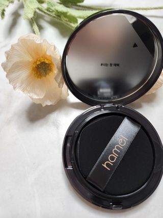 하멜 비건 아쿠아 글로우 제로핏 쿠션 — 5점을 준 리뷰어가 2022년 8월 올린 사용 사진