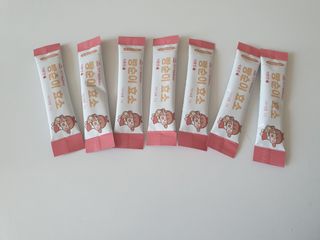 아이비웰니스 빵순이 효소 키위맛 7포 + 석류맛 7포 (총 14포, 2주분) — 4점을 준 리뷰어가 2022년 10월 올린 사용 사진