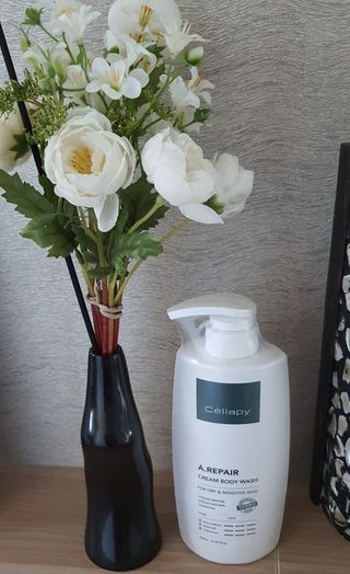 셀라피 에이리페어 크림 바디 워시 2세대 500ml — 5점을 준 리뷰어가 2021년 1월 올린 사용 사진