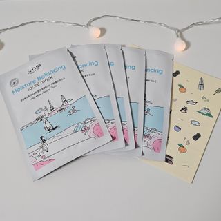 세뚜아(Cettua) [세뚜아] 모이스처 밸런싱 페이셜 마스크 Cettua Moisture Balancing Facial Mask 5매 — 4점을 준 리뷰어가 2023년 12월 올린 사용 사진