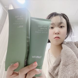 팜스테이 티트리 바이옴 카밍 아크네 폼 — 4점을 준 리뷰어가 2022년 4월 올린 사용 사진