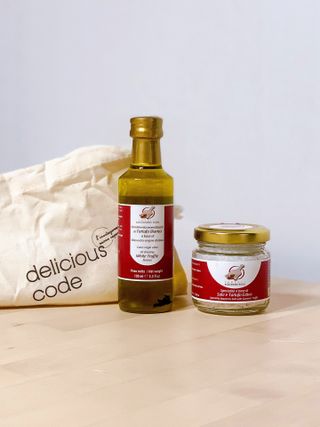[딜리셔스코드] 타르투피 알레산드로 로시 트러플 소금 100g +트러플 오일 100ml set — 5점을 준 리뷰어가 2022년 6월 올린 사용 사진