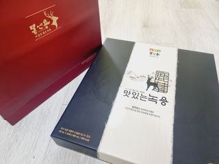 [몸엔용] 과일을 넣어 국산녹용을 맛있게 60ml x 30포 — 5점을 준 리뷰어가 2021년 6월 올린 사용 사진