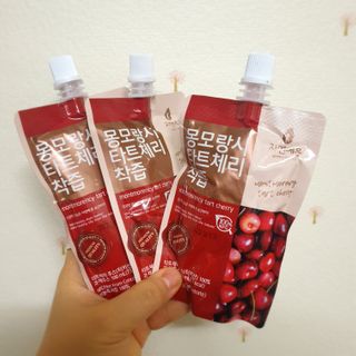 자연에온 몽모랑시 타트체리 착즙 100mL 10개입 2BOX — 5점을 준 리뷰어가 2021년 1월 올린 사용 사진