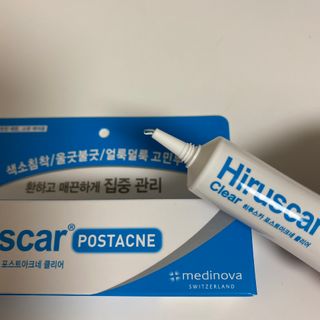 히루스카 포스트아크네 클리어 — 5점을 준 리뷰어가 2021년 2월 올린 사용 사진