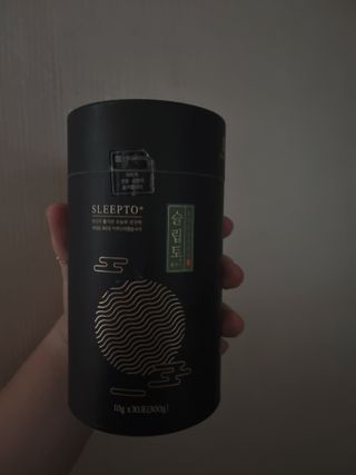 프리마인 자체 기업부설 연구소에서 찾아낸 건강한 수면의 비밀.  슬립토 플러스 30포 — 5점을 준 리뷰어가 2022년 8월 올린 사용 사진