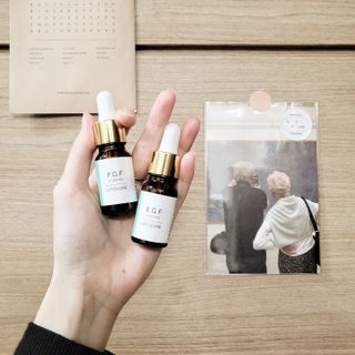 랑팡 EGF+FGF 10ppm 리포좀 앰플 원액 10ml — 5점을 준 리뷰어가 2021년 12월 올린 사용 사진