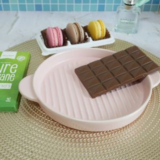 당류2g 자일리톨로 단맛을낸 슈카 퓨어비건 무설탕초콜릿 Xucker vegan 2개입 — 5점을 준 리뷰어가 2021년 4월 올린 사용 사진