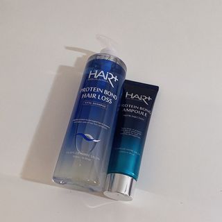 헤어플러스 단백질탈모샴푸 500ml+단백질본드앰플 145ml — 5점을 준 리뷰어가 2021년 6월 올린 사용 사진
