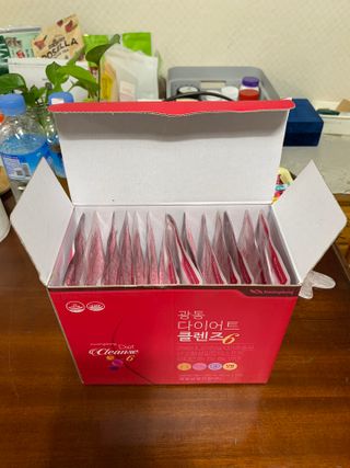 광동생활건강 광동 다이어트 클렌즈6  14입 1박스 (2주구성) — 5점을 준 리뷰어가 2023년 5월 올린 사용 사진