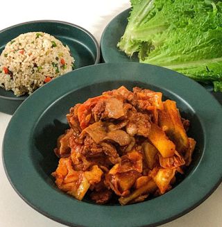 (주)마니커 마니커 춘천식 닭갈비 [냉동 500g] — 5점을 준 리뷰어가 2022년 11월 올린 사용 사진