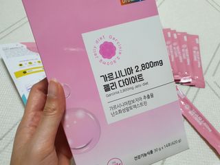 주식회사 얼굴반쪽 [얼굴반쪽 가르시니아 2,800mg] x 14포 1주 젤리 다이어트 보조제 체지방감소 — 5점을 준 리뷰어가 2021년 10월 올린 사용 사진