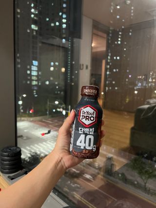 닥터유 프로 단백질 드링크 40g 초코 닥터유 프로 단백질드링크 40g 초코 — 4.5점을 준 리뷰어가 2024년 9월 올린 사용 사진