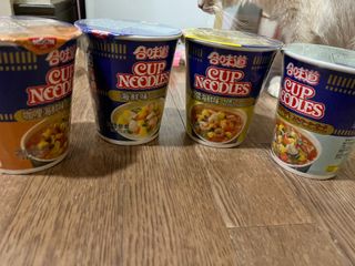 NISSIN 닛신 컵누들  4종 - 씨푸드오리지날, 씨푸드 스파이시, 씨푸드 커리, 씨푸드 XO소스 — 5점을 준 리뷰어가 2022년 1월 올린 사용 사진