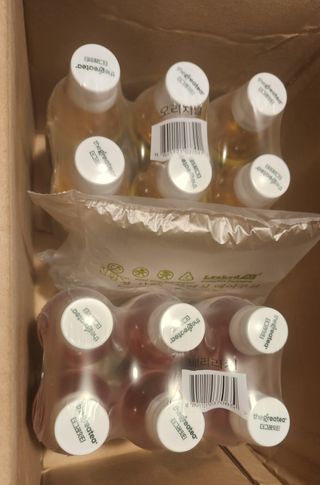 더그레잇티 콤부차 [매일유업] 더그레잇티 44kcal 콤부차 300ml *12개입 (오리지널 6개+베리리치 6개) — 4점을 준 리뷰어가 2023년 8월 올린 사용 사진