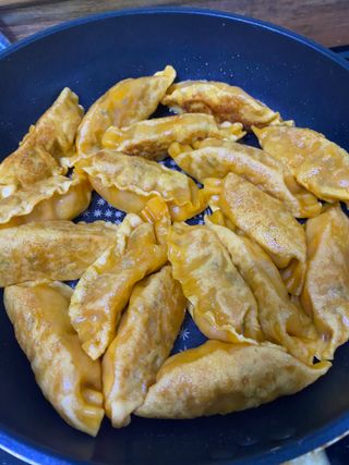 한만두 진한 해물맛 짬뽕만두 1kg — 5점을 준 리뷰어가 2021년 4월 올린 사용 사진