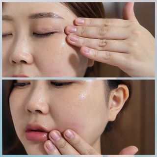 리엔케이 셀 브라이트닝 클렌징 앰플 리퀴드 — 5점을 준 리뷰어가 2023년 10월 올린 사용 사진
