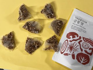 이풀 이로운풀 다시팩 3종세트(담백한맛, 감칠맛, 순한맛) — 4점을 준 리뷰어가 2022년 10월 올린 사용 사진