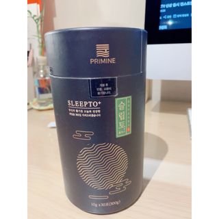 프리마인 자체 기업부설 연구소에서 찾아낸 건강한 수면의 비밀.  슬립토 플러스 30포 — 5점을 준 리뷰어가 2021년 9월 올린 사용 사진