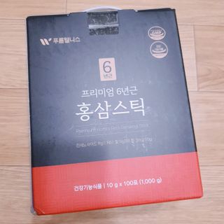 [푸름웰니스] 프리미엄 6년근 홍삼스틱 3mg x 100포 — 5점을 준 리뷰어가 2022년 4월 올린 사용 사진