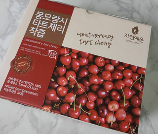 자연에온 몽모랑시 타트체리 착즙 100mL 10개입 2BOX — 5점을 준 리뷰어가 2020년 12월 올린 사용 사진