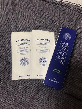 맨즈랄라 올인원 에센셜 로션 1개 — 5점을 준 리뷰어가 2021년 6월 올린 사용 사진