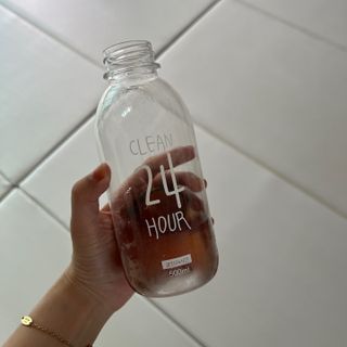 클린24시간 1BOX(5포) + 전용보틀(500ml) — 5점을 준 리뷰어가 2022년 9월 올린 사용 사진