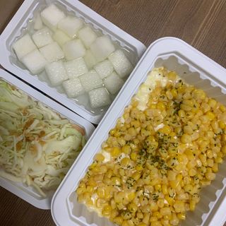[오늘통닭 수유본점] 콘치즈닭 — 5점을 준 리뷰어가 2021년 1월 올린 사용 사진