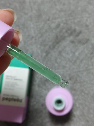 닥터펩티 펩텔라 시카웃 앰플 — 5점을 준 리뷰어가 2021년 1월 올린 사용 사진