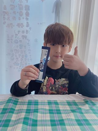 키즈텐플러스 연세 키즈텐 플러스 1개월 — 5점을 준 리뷰어가 2021년 2월 올린 사용 사진