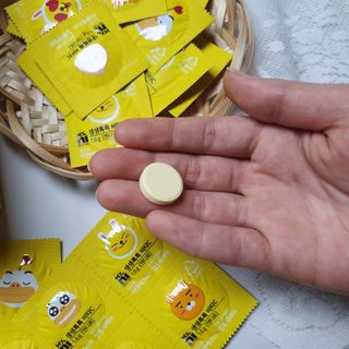 일동제약 마이니 마이니 생생톡톡비타C — 5점을 준 리뷰어가 2021년 2월 올린 사용 사진