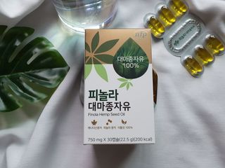 nfp 피놀라 대마종자유 — 5점을 준 리뷰어가 2021년 8월 올린 사용 사진